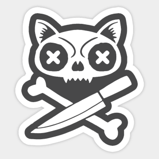 MURDERCAT Sticker